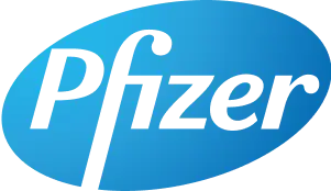 Pfizer logo – client of Looking Forward Consulting
