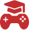 Gamified learning icon
